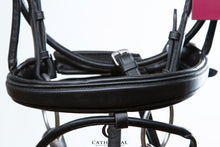 Load image into Gallery viewer, HATTON Snaffle Bridle In Rolled Leather, Including Reins & Plain Rolled Browband With Comfort Headpiece