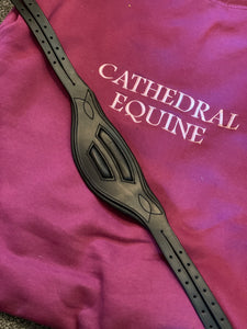 Wide soft padded cathedral headpiece