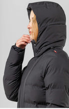 Load image into Gallery viewer, eaSt Performance Long Puffer Coat - black