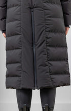 Load image into Gallery viewer, eaSt Performance Long Puffer Coat - black