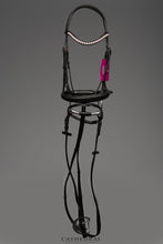 Load image into Gallery viewer, AYLESBY Snaffle Bridle With Padded Crank &amp; Flash Noseband