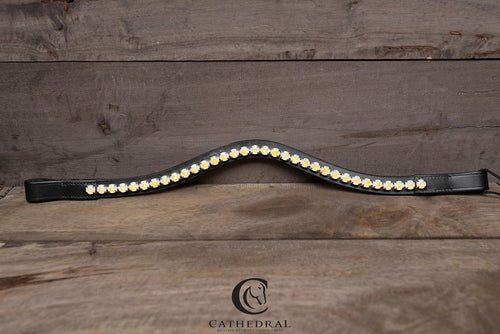 WHITTON Opal Crystal Browband With Natural Curve