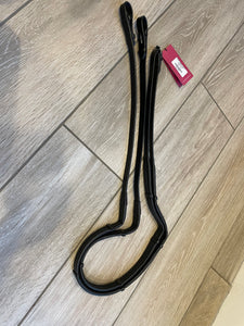 Soft padded continental reins